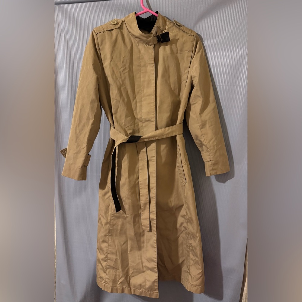 Vintage Misty harbor women’s tan trench coat 8 regular